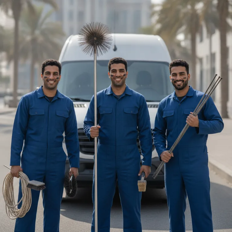 منظف مداخن فريق في دبي